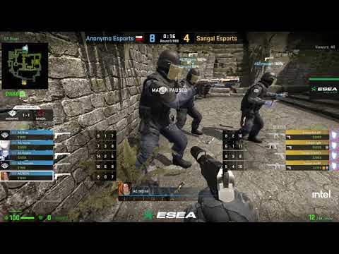 SANGAL vs. Anonymo | Bo3 | ESEA Premier S37 | 3. HARİTA ANCIENT