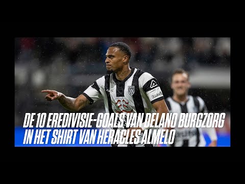 De 10 Eredivisie-goals van Delano Burgzorg in het shirt van Heracles Almelo