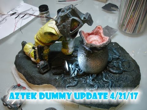 Aztek Dummy Update 4/21/17 - Officer Kane  from "Alien"  Part 1