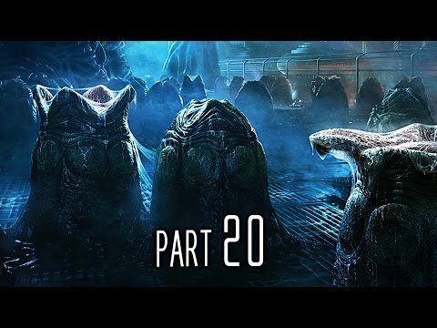 Alien Isolation Walkthrough Gameplay Part 20 - The Descent (PS4)