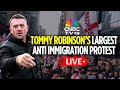 LIVE Anti Immigration Activist Tommy Robinson Leads Rally In London Unite The Kingdom N18G