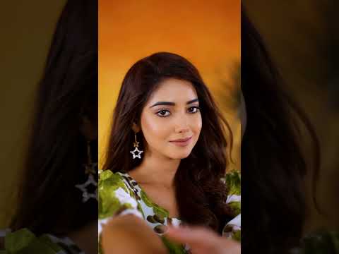 Mehendi ichitra Silk Floral Print Frock with 5-Meter Flair