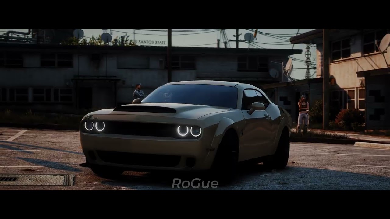 FiveM (GTA5) DODGE CHALLENGER CINEMATIC