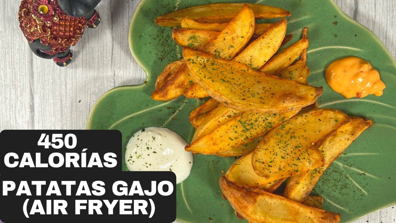 Watch Patatas Gajo con Air Fryer - Solo 450 Calorias Now Patatas Gajo con Air Fryer - Solo 450 Calorias