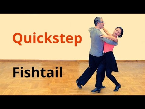 How to Dance Fishtail in Quickstep? / Ballroom Dance