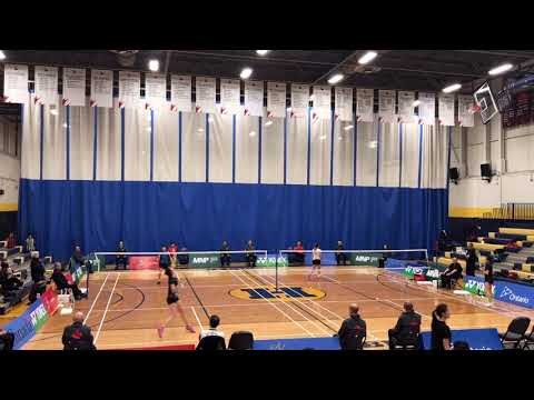 Toronto open 2020; Rachel Chan vs Talia Hailey NG