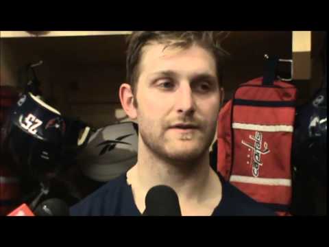 Karl Alzner vs. Blackhawks