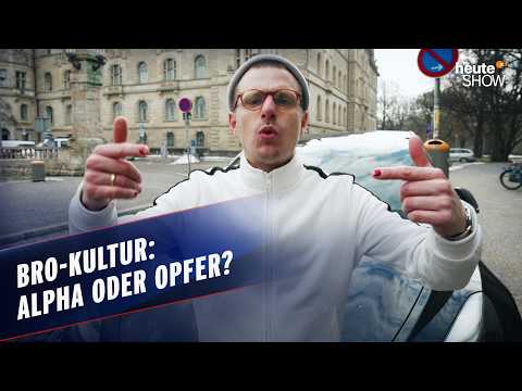 Laut, reich, mächtig – Was macht toxische Männlichkeit mit unserer Gesellschaft? | heute-show