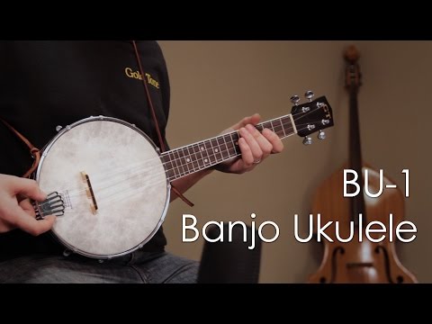 Gold Tone BU-1/L Concert-Scale Maple Neck Open Back Banjo Ukulele with Gig Bag For Left Handed Players image 12