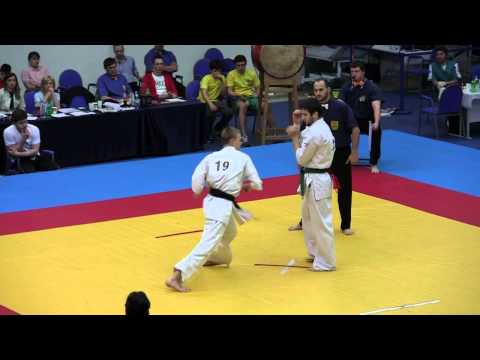 Лузин Андрей -- Гехаев Тамерлан Кубок России 2014 по Киокушинкай карате