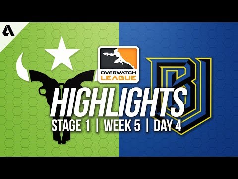 Boston Uprising vs Houston Outlaws | Overwatch League Highlights OWL Week 5 Day 4