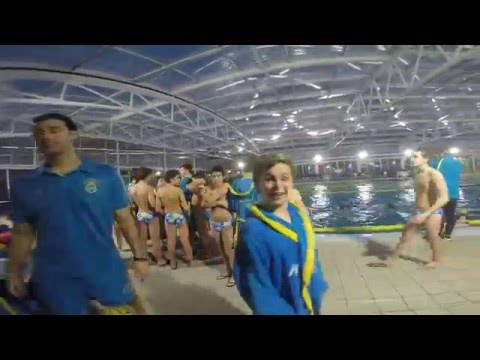 Equipo infantil de waterpolo del Real Canoe Isostar (Mar 2016)