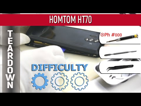 📱 HOMTOM HT70 Teardown Take apart Tutorial