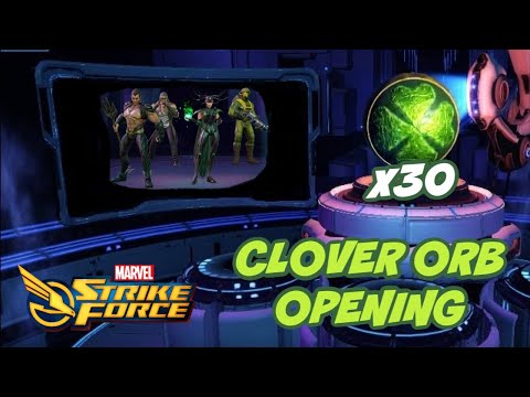 Marvel Strike Force Clover Orb (x30) Opening