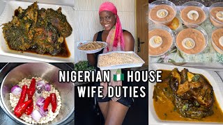 Satisfying My Husband’s Cravings | A typical Nigerian HouseWife Duties | Bulk Cook with Me
