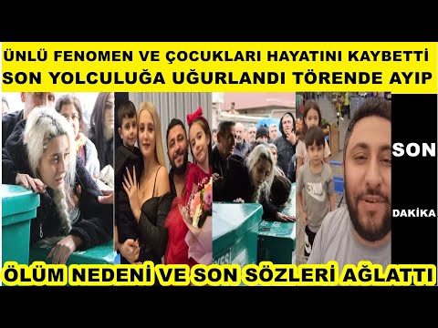 The famous influencer and his children have passed away. Sergen Altunbaş was sent off on his fina...