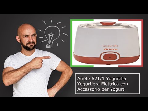 Jogurto gaminimo aparatas Ariete 621 Yogurella video