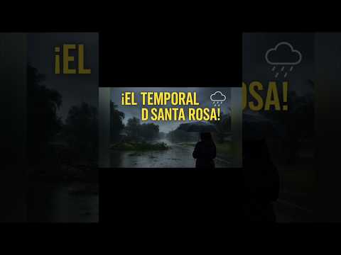 SANTA ROSA de LIMA la gran TORMENTA 😱 #curiosidades #youtubeshorts