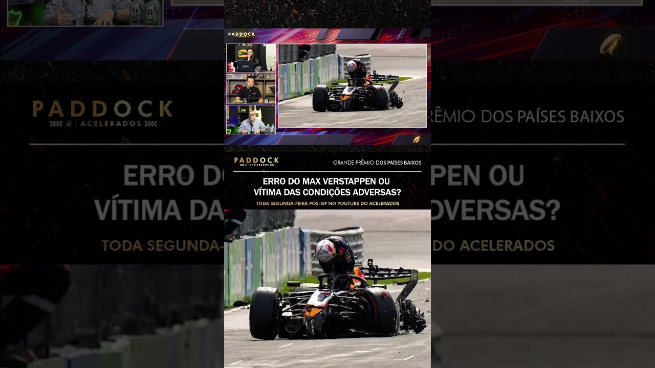 VERSTAPPEN TINHA COMO EVITAR A BATIDA QUE O TIROU DA PROVA? 🤔🏆🏁