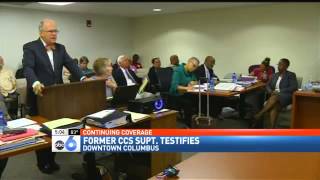 Former Columbus Superintendent Dr. Gene Harris Testifies about Data Doctoring Scandal