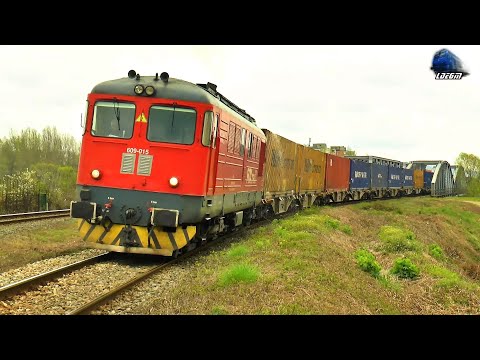 LDE2100 609 015-6 în Acțiune/Action & Tren FOX Rail Intermodal Train in Oradea 16 April 2021