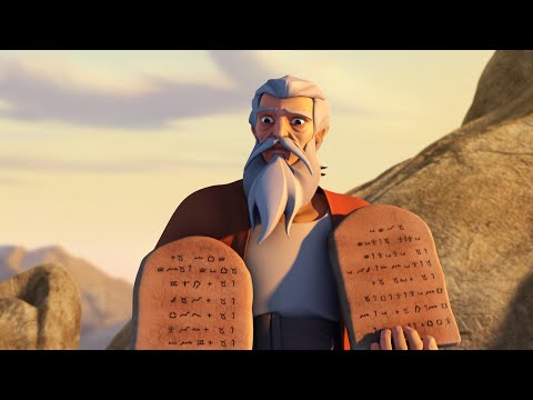 A tízparancsolat - Superbook - 1. évad 5. rész - Teljes epizód (Hivatalos HD változat)