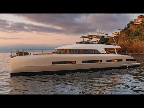 Lagoon Seventy 8 catamaran Walkthrough at Cannes 2017