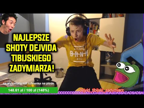 DEJVID TIBIJSKI ZADYMIARZ NAJLEPSZE SHOTY!