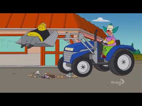 The Simpsons: Eating Krusty burger for a month