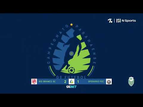 Rio Branco 2x1 Operário PR 3° Rodada do Paranaense 2022