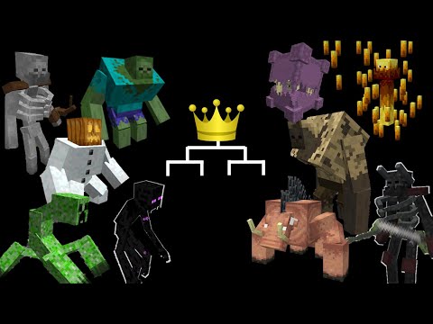 Mutant Creature Tournament! Who is the Strongest Mutant Creature? Minecraft mob battle!