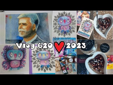 Vlog 620/23 - kaše, salát, balík a sova