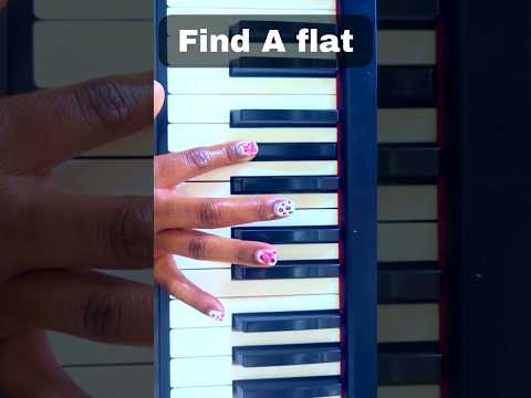A Flat Music Note Piano Video