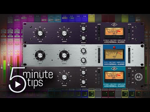 5 Minute UAD Tips: 1176 Classic Limiter Plug-In Collection