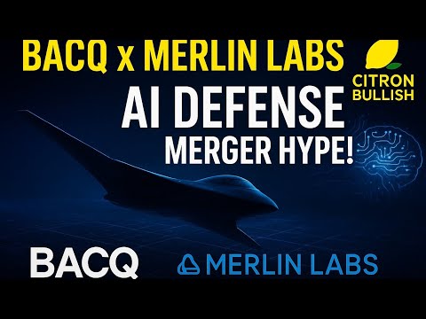 Citron Turns Bullish on BACQ — Autonomous Flight Merger Sparks Momentum!