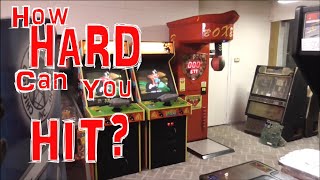 How One Of Those Big Coin Operated Punching Bag BOXING Arcade Games Works, And How To Repair It