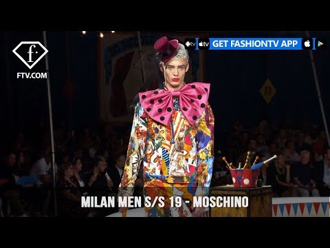 Moschino Fun Filled Milan Men Fashion Week Spring/Summer 2019 Collection | FashionTV | FTV