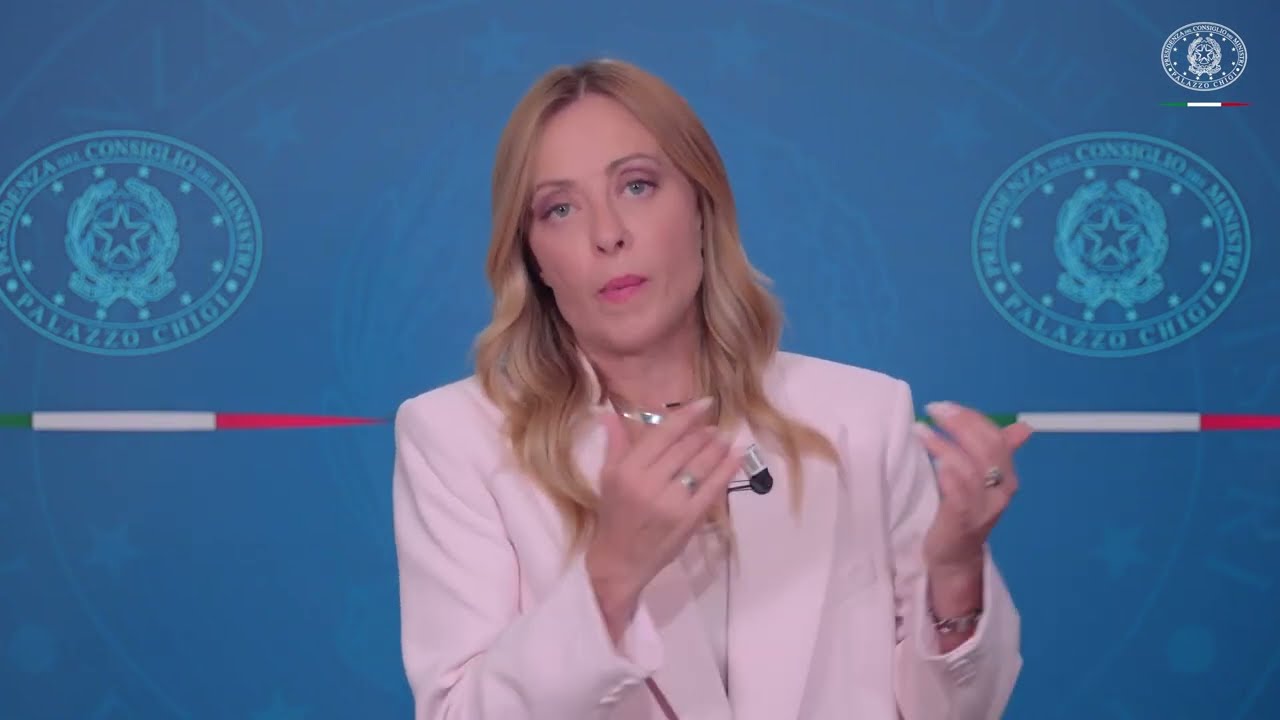 VIDEOMESSAGGIO DI GIORGIA MELONI, INTERVENTO AL FORUM INTERNAZIONALE "RISORSA MARE"