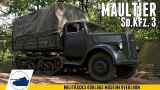 Sd.Kfz. 3 Maultier Militracks 2018 - oorlogsmuseum overloon.