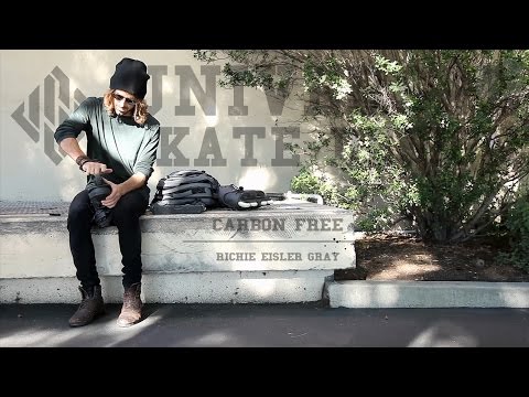 USD Skates - Carbon Free Richie Eisler Gray leather boots