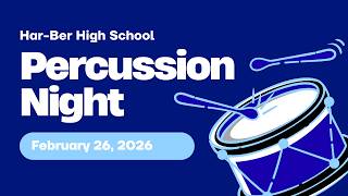 Har-Ber High School | Percussion Night | Februrary 26, 2026