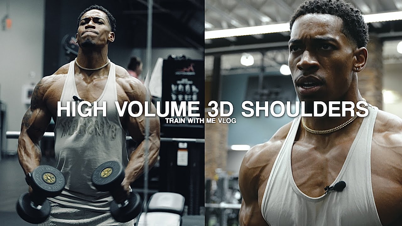 3D SHOULDER DAY VLOG