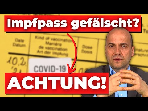 Impfpassfälschung- Vermeide diese FEHLER! (MEGAGEFÄHRLICH!)