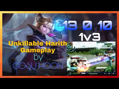 Unkillable Harith gameplay | Gosu Hoon