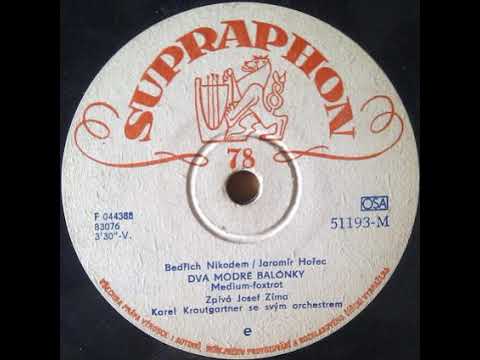 Josef Zíma - Dva modré balónky (15.9.1958)