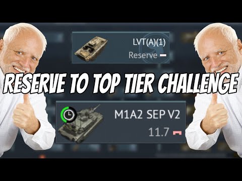 Playing the ENTIRE US MBT Line - Reserve to Top Tier