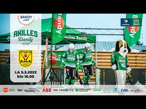 Bandyliigan ottelu: Akilles - Kampparit