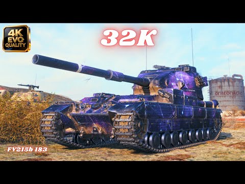 32K Damage with FV215b 183 - 11.5K Damage & 2x FV215b 183  | World of Tanks