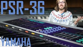 Video thumbnail for YAMAHA PSR-36 – a digital SYNTHESIZER?! by Synths and Sounds