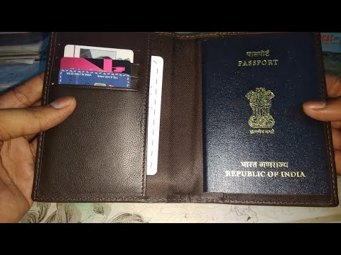 Indian passport brown cover lr-s design